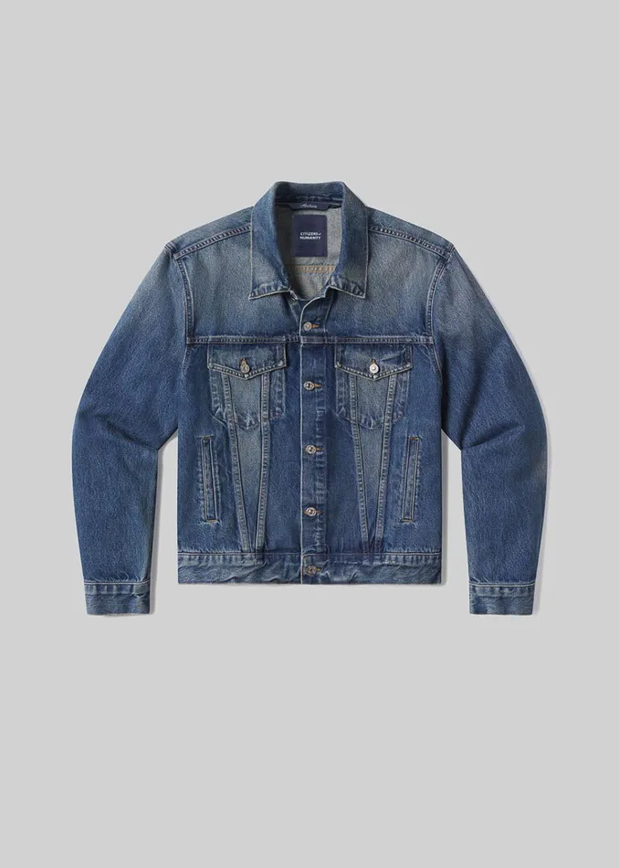 Citizens Of Humanity Bamford Denim Jacket In Siren Men Jackets