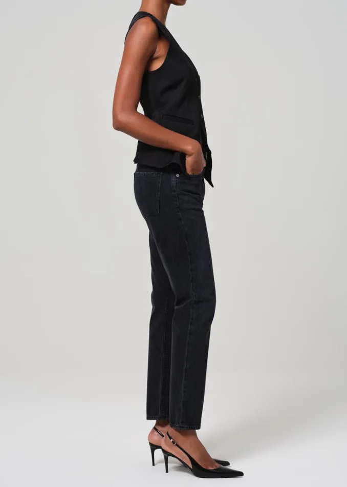 Citizens Of Humanity Charlotte High Rise Straight In Voila Women Jeans