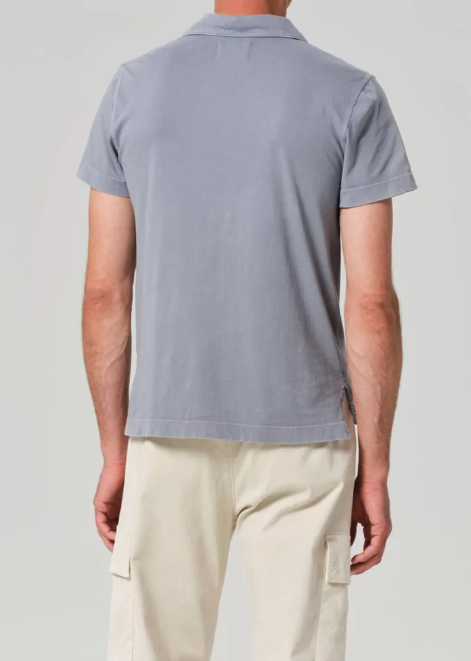 Citizens Of Humanity Himari Polo In Hematite Men Shirts