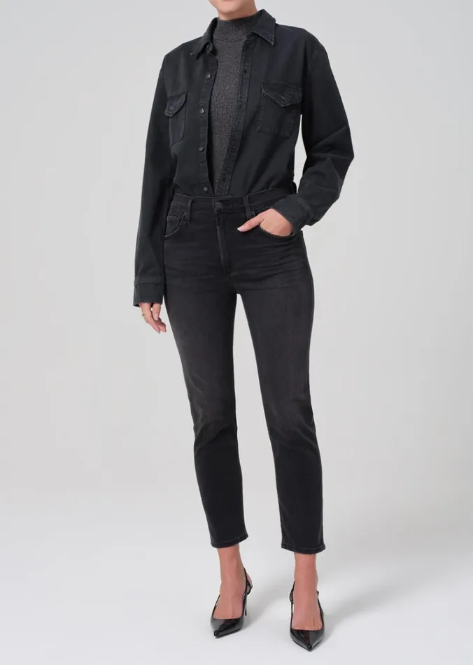 Citizens Of Humanity Isola Slim Crop In Reflection Women Jeans