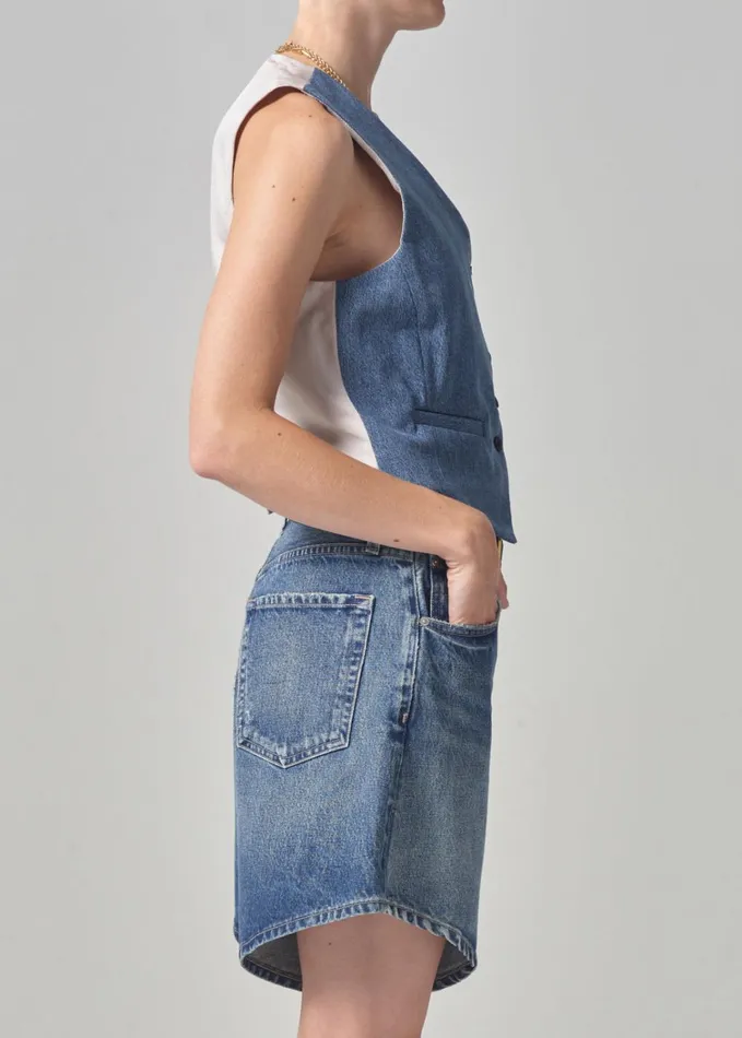 Citizens Of Humanity Sierra Vest In Pirouette Women Tops