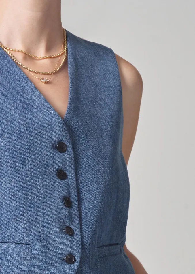 Citizens Of Humanity Sierra Vest In Pirouette Women Tops