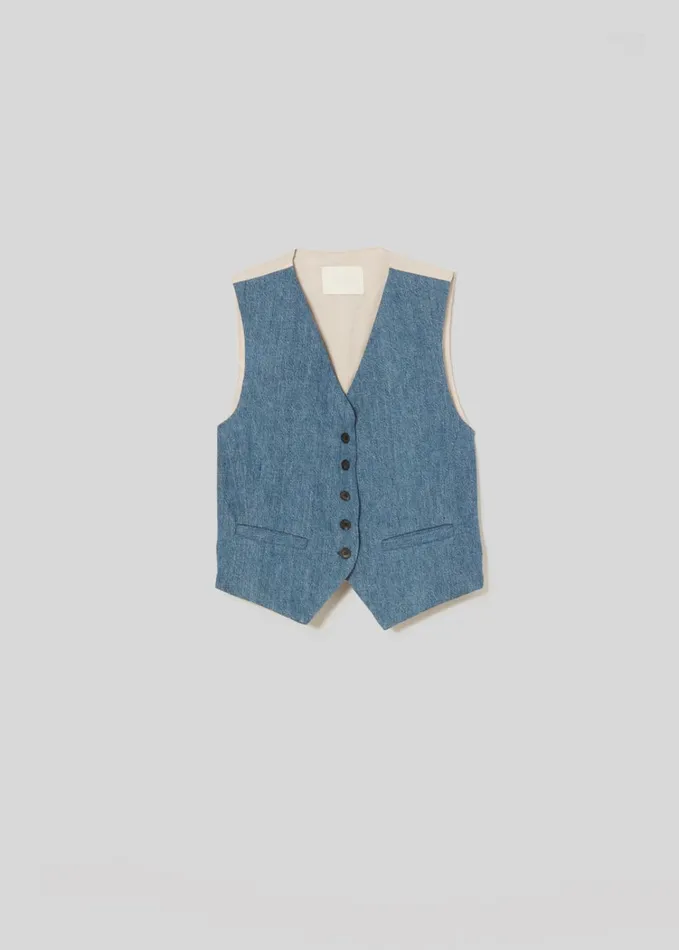 Citizens Of Humanity Sierra Vest In Pirouette Women Tops