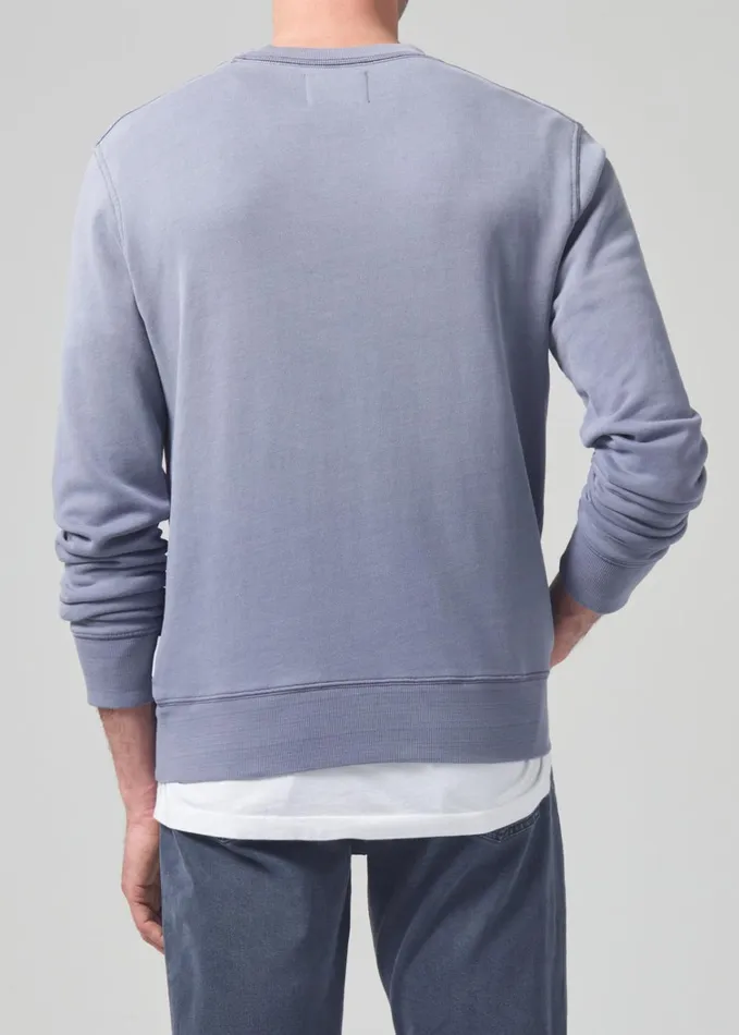 Citizens Of Humanity Vintage Crewneck Sweatshirt In Vintage Indigo Men Shirts