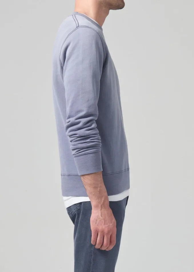 Citizens Of Humanity Vintage Crewneck Sweatshirt In Vintage Indigo Men Shirts