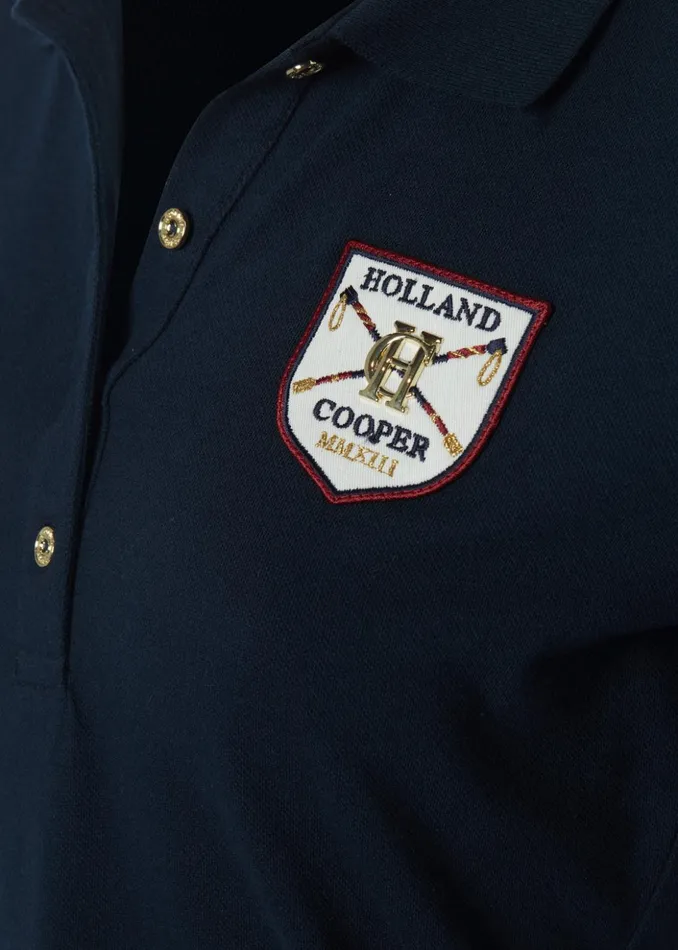 Classic Polo Shirt Ink Navy Women Holland Cooper Polo Shirts