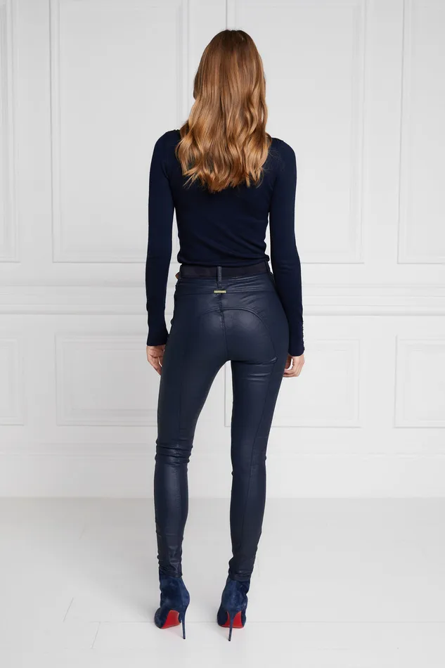 Coated Jodhpur Jean Navy Women Holland Cooper Jeans