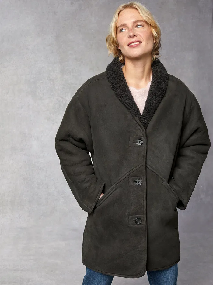 Coats and Jackets Women Gilberta Coat Bronze Rouje