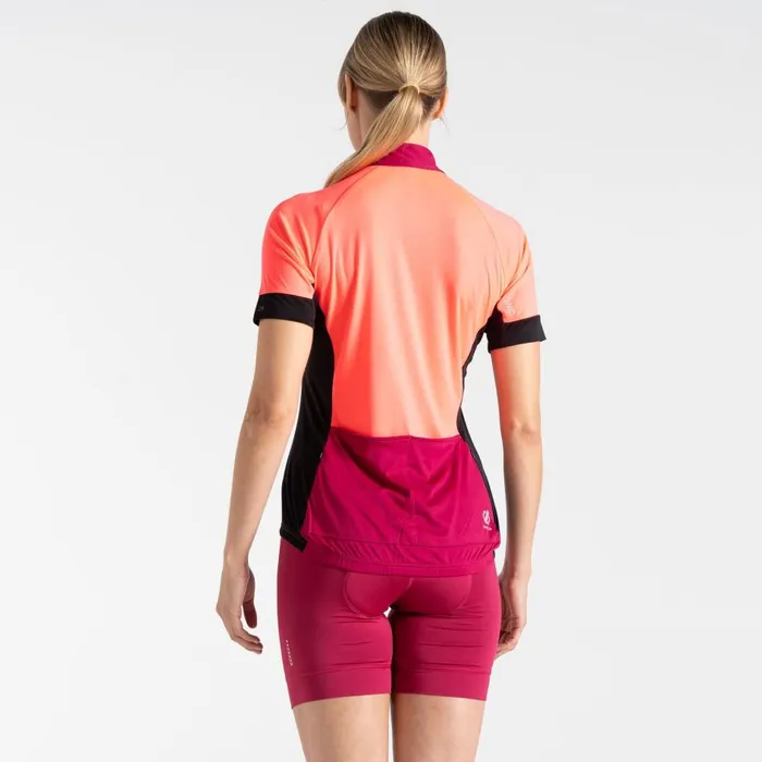Compassion III Jersey Berry Neon Pink Women Dare 2b Cycling Jerseys