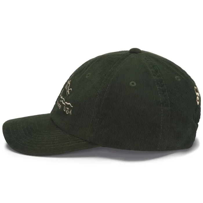 CONNOR CORDUROY Green Men Sebago Beanies