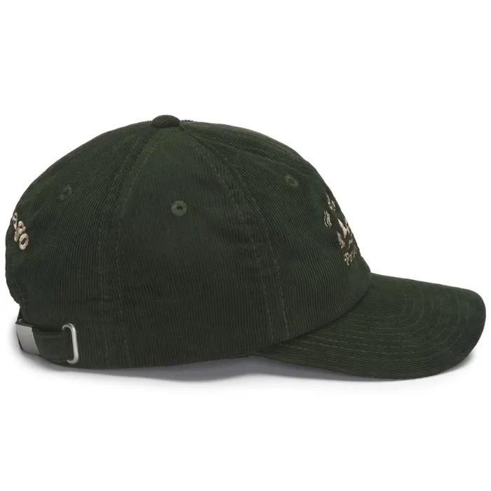 CONNOR CORDUROY Green Men Sebago Beanies