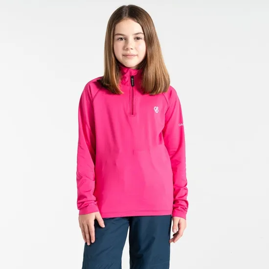 Consist II Recycled Core Stretch Pure Pink Kids Dare 2b Fleece