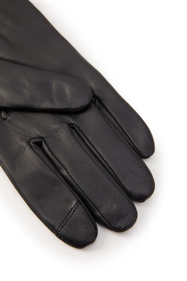 Contrast Leather Gloves Black Tan Women Holland Cooper Gloves Contrast Leather Gloves Black Tan Women Holland Cooper Gloves