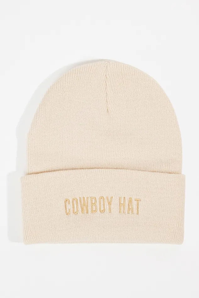 Cowboy Hat Tonal Beanie Women Hats Altar8217d State