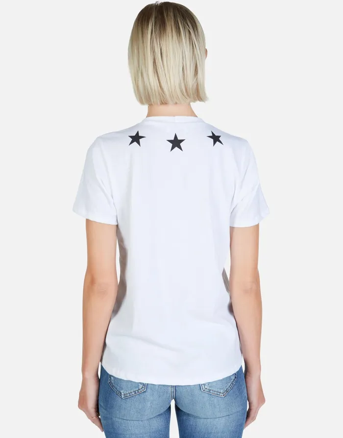 Croft Star Tiger White Women039s Lauren Moshi Short Sleeve
