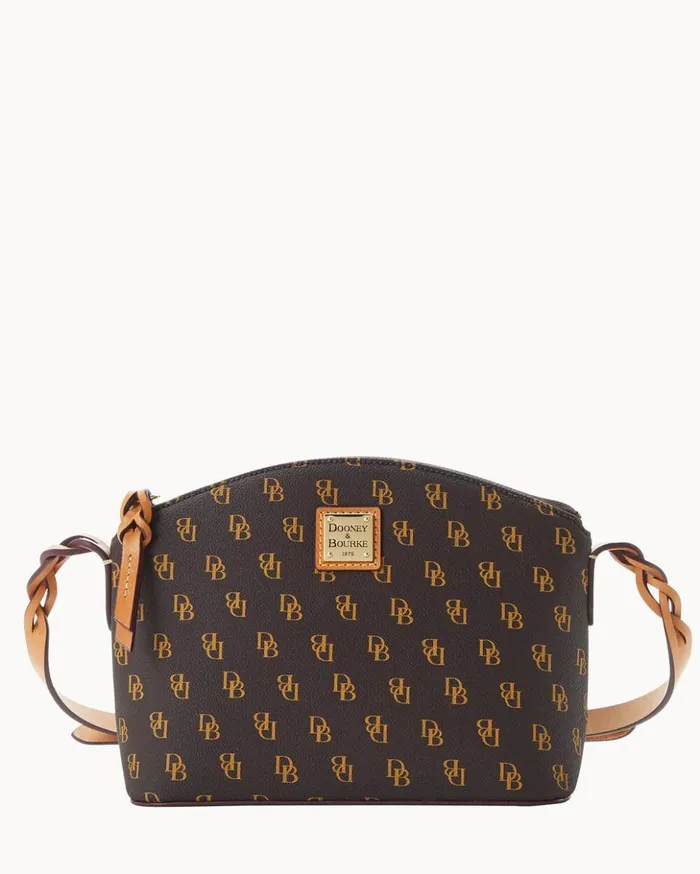 Crossbodies Women Dooney and Bourke Blakely Penny Crossbody Brown Tmoro