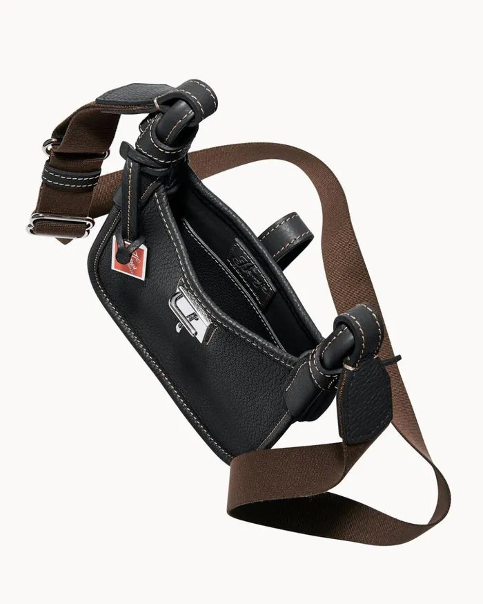 Crossbodies Women Dooney and Bourke Henrys Mini Crossbody Black Crossbodies Women Dooney and Bourke Henrys Mini Crossbody Black