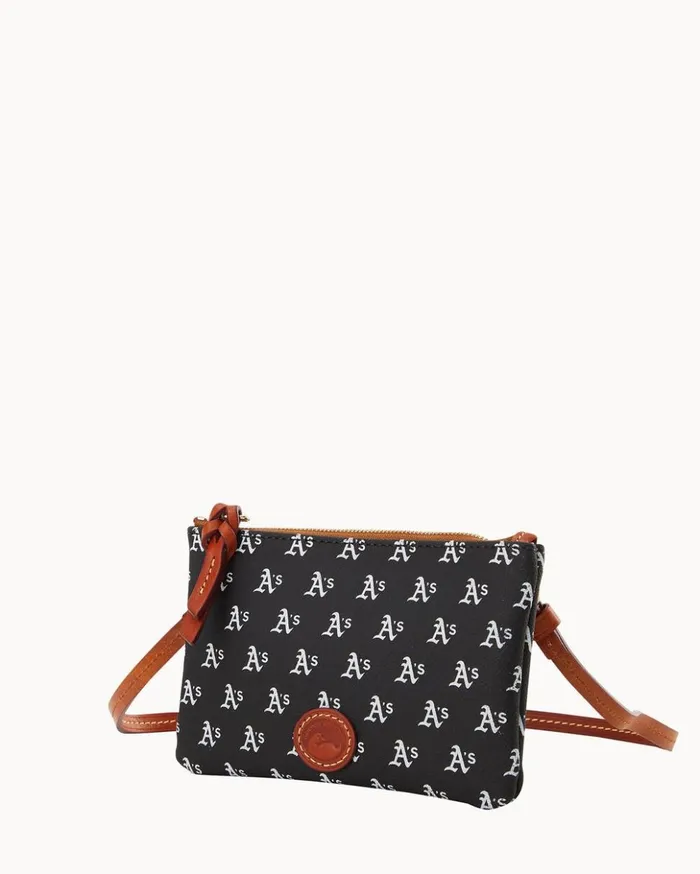 Crossbodies Women Dooney and Bourke MLB Athletics Top Zip Crossbody Athletics Crossbodies Women Dooney and Bourke MLB Athletics Top Zip Crossbody Athletics
