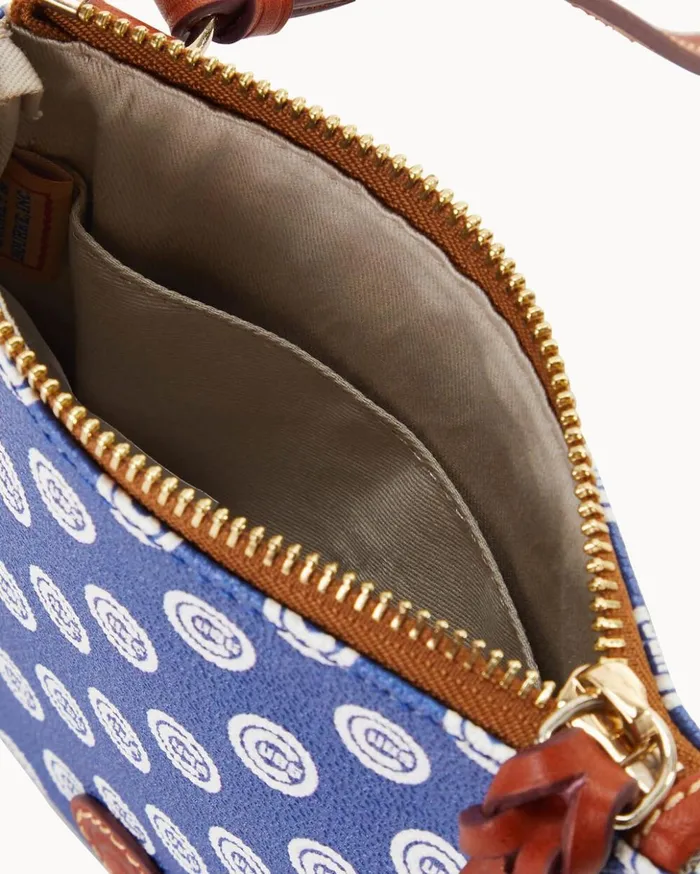 Crossbodies Women Dooney and Bourke MLB Cubs Small North South Top Zip Crossbody Cubs Crossbodies Women Dooney and Bourke MLB Cubs Small North South Top Zip Crossbody Cubs