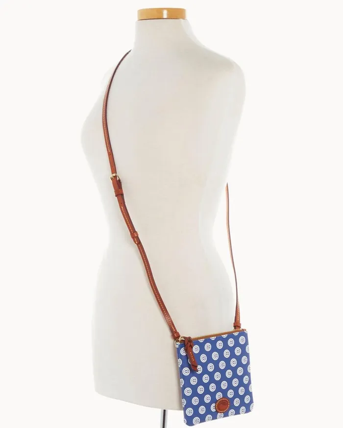 Crossbodies Women Dooney and Bourke MLB Cubs Small North South Top Zip Crossbody Cubs Crossbodies Women Dooney and Bourke MLB Cubs Small North South Top Zip Crossbody Cubs