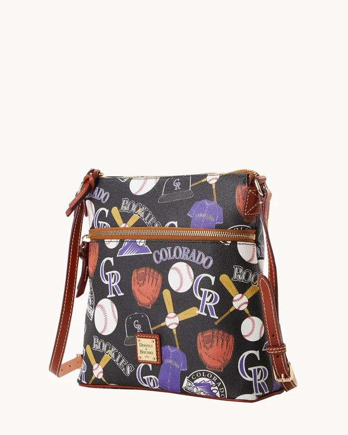 Crossbodies Women Dooney and Bourke MLB Rockies Crossbody Rockies Crossbodies Women Dooney and Bourke MLB Rockies Crossbody Rockies