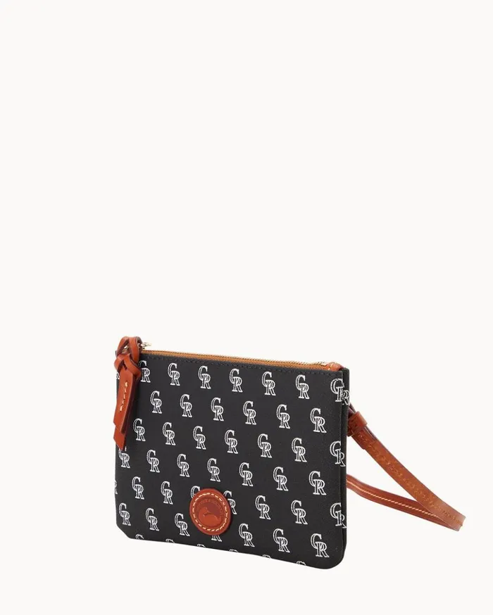Crossbodies Women Dooney and Bourke MLB Rockies Top Zip Crossbody Rockies Crossbodies Women Dooney and Bourke MLB Rockies Top Zip Crossbody Rockies