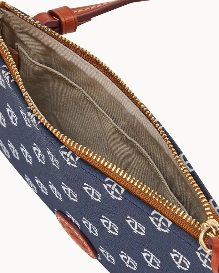 Crossbodies Women Dooney and Bourke MLB Twins Top Zip Crossbody Twins