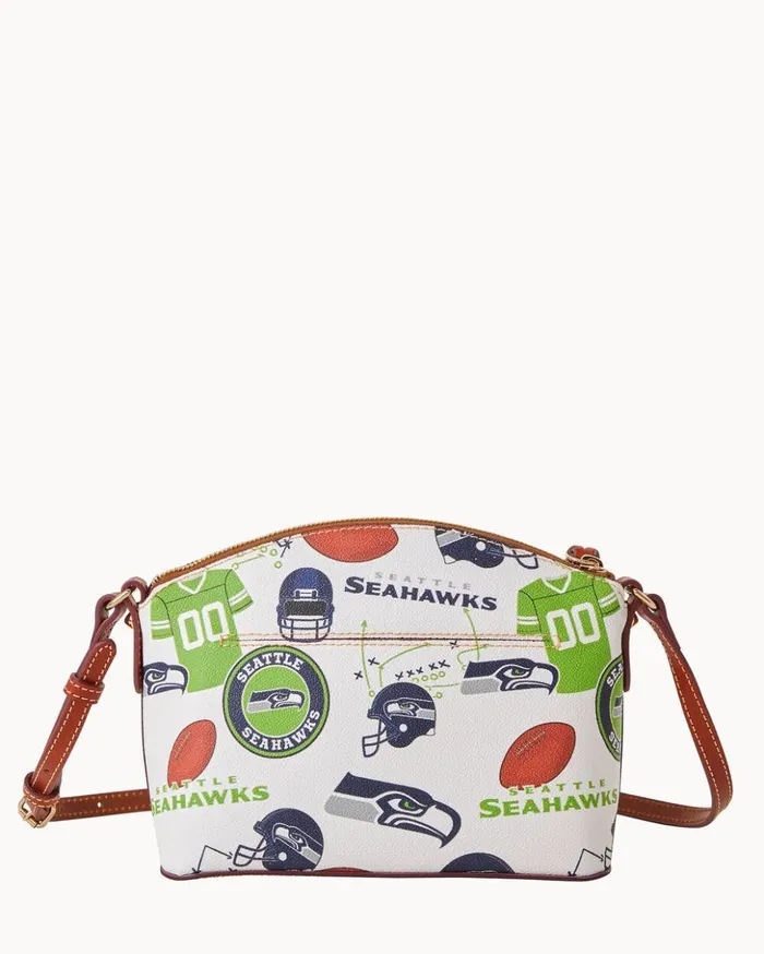 Crossbodies Women Dooney and Bourke NFL Seahawks Suki Crossbody Seahawks