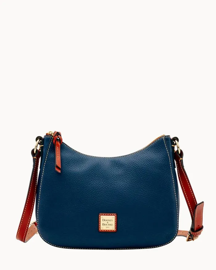 Crossbodies Women Dooney and Bourke Pebble Grain Small Kiley Crossbody Midnight Blue