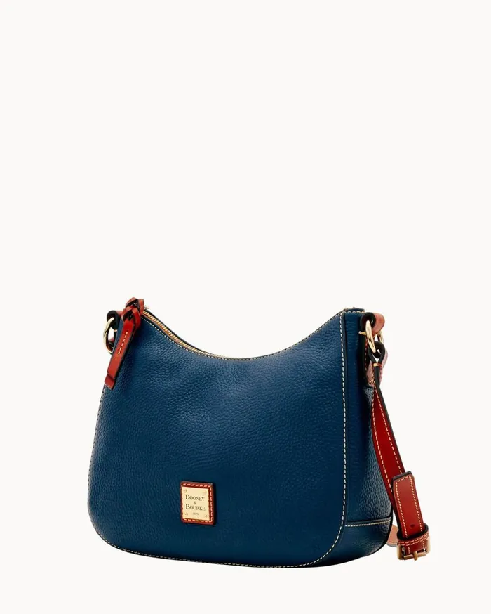 Crossbodies Women Dooney and Bourke Pebble Grain Small Kiley Crossbody Midnight Blue Crossbodies Women Dooney and Bourke Pebble Grain Small Kiley Crossbody Midnight Blue