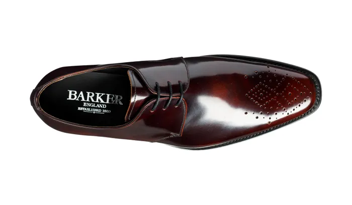 Darlington 8211 Brandy HiShine Mens Barker Shoes Mens Derbys