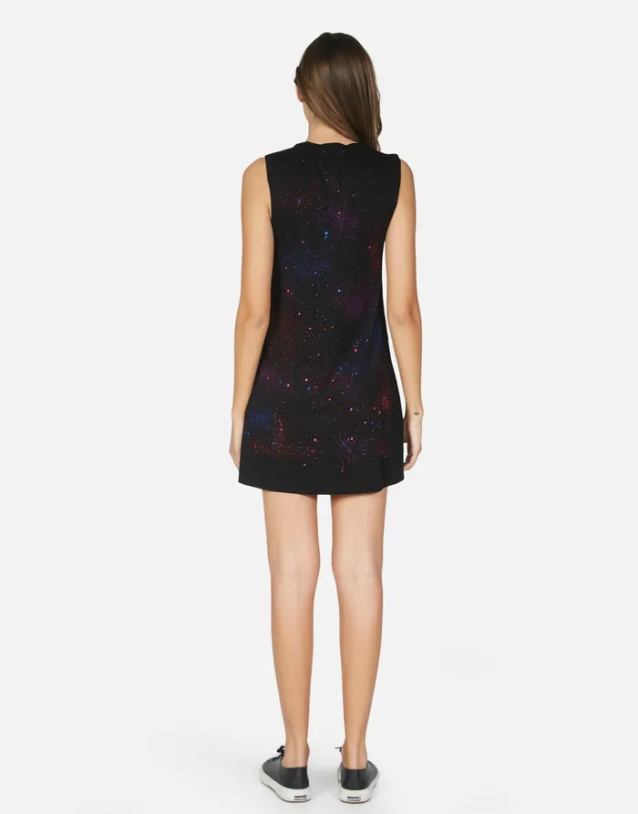 Deanna Galaxy Lip Black Galaxy Splatter Women039s Lauren Moshi Dresses