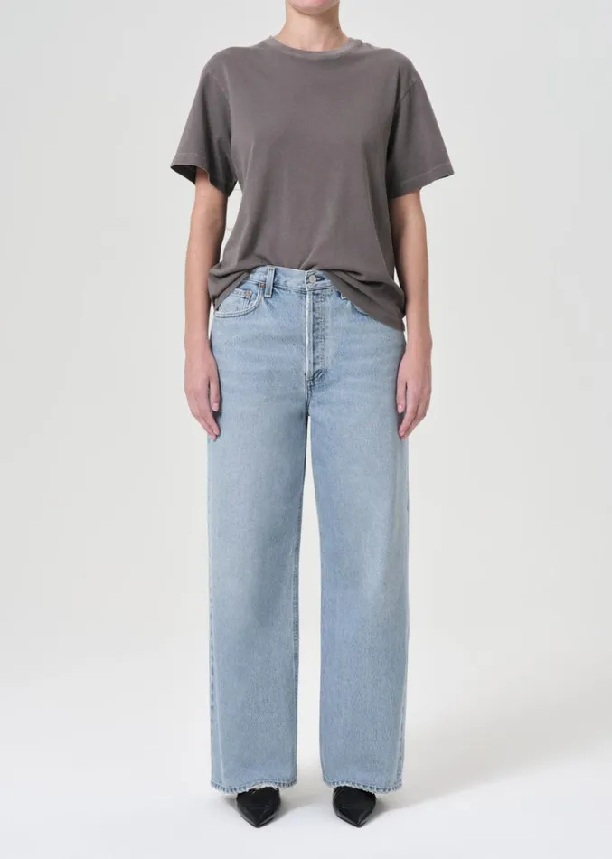 Denim Women Agolde Low Slung Baggy 305quot Force
