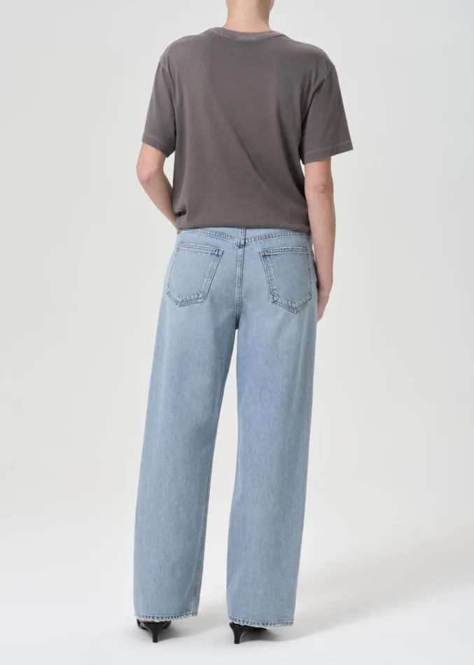 Denim Women Agolde Low Slung Baggy 305quot Force Denim Women Agolde Low Slung Baggy 305quot Force