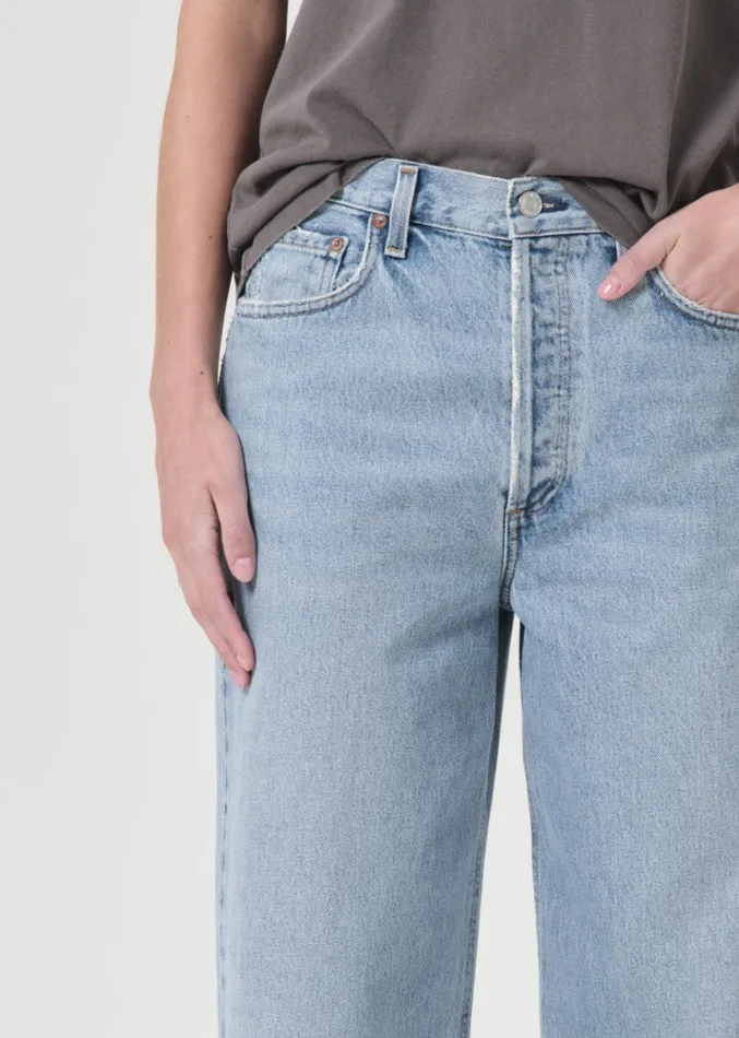 Denim Women Agolde Low Slung Baggy 305quot Force Denim Women Agolde Low Slung Baggy 305quot Force