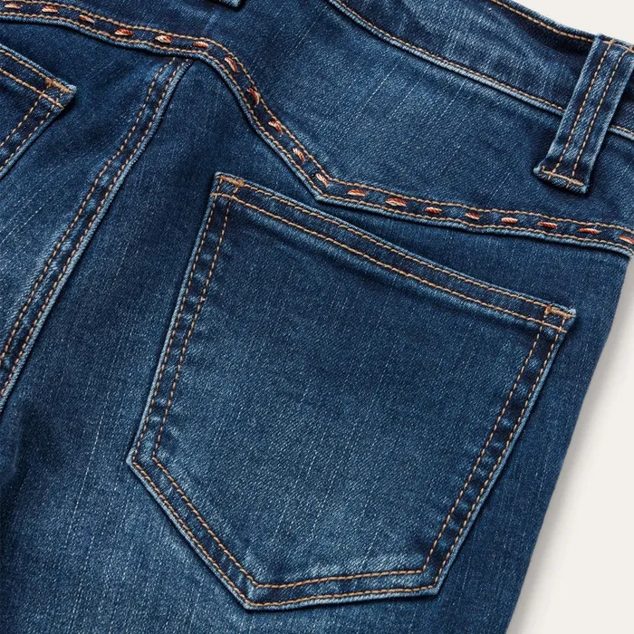 Denim Women Stetson 921 High Rise Flare Jeans Blue