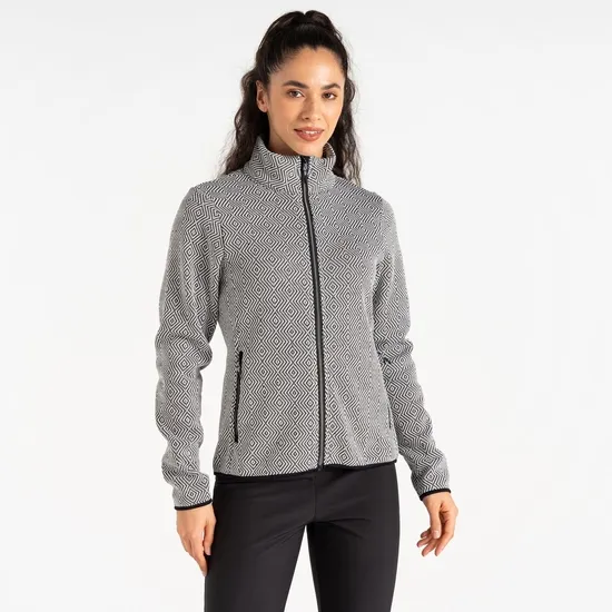Descend Sweater Black White Women Dare 2b Midlayers