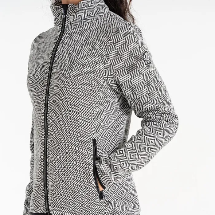Descend Sweater Black White Women Dare 2b Midlayers