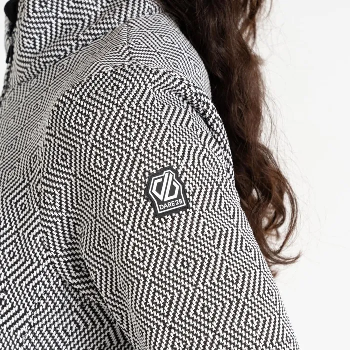 Descend Sweater Black White Women Dare 2b Midlayers
