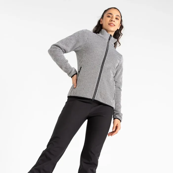 Descend Sweater Black White Women Dare 2b Midlayers