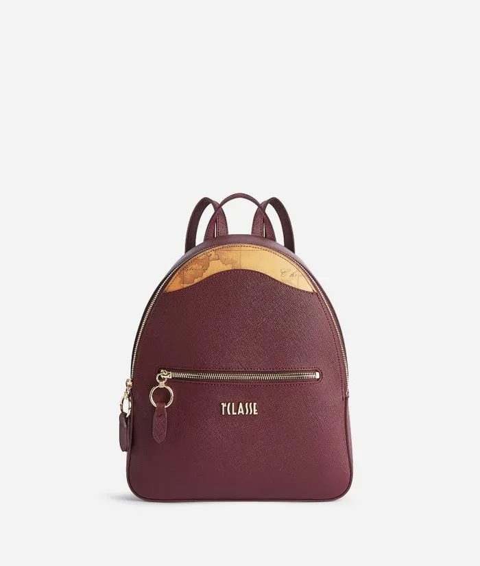 Digital City Backpack Burgundy Woman Alviero Martini Backpacks Bucket and Belt Bags