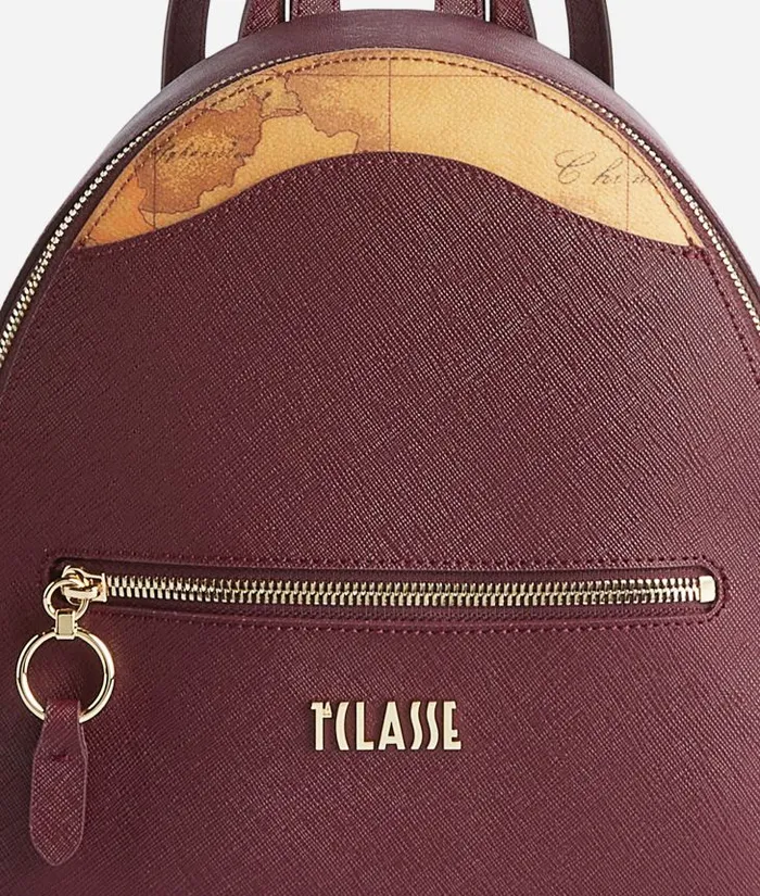 Digital City Backpack Burgundy Woman Alviero Martini Backpacks Bucket and Belt Bags