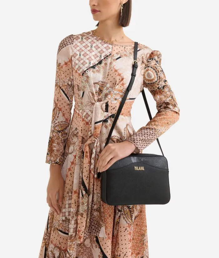 Digital City Reporter Crossbody Bag With Geo Night Insert Woman Alviero Martini Crossbody Bags