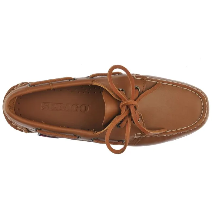 DOCKSIDES PORTLAND Brown Women Sebago Boat Shoes DOCKSIDES PORTLAND Brown Women Sebago Boat Shoes