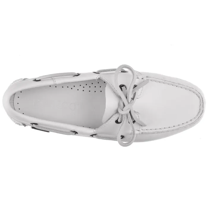 DOCKSIDES PORTLAND White Women Sebago Boat Shoes DOCKSIDES PORTLAND White Women Sebago Boat Shoes