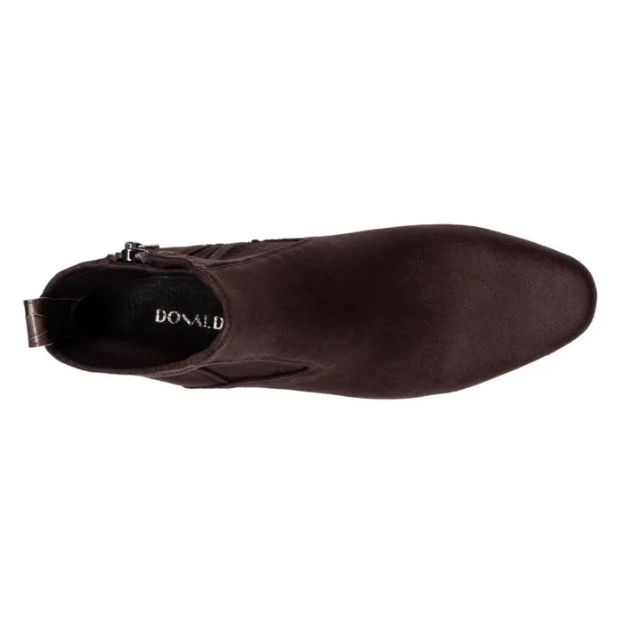 Donald Pliner Boot NIRI Dark Brown Stretch Suede 8211 Women Donald Pliner Boot NIRI Dark Brown Stretch Suede 8211 Women