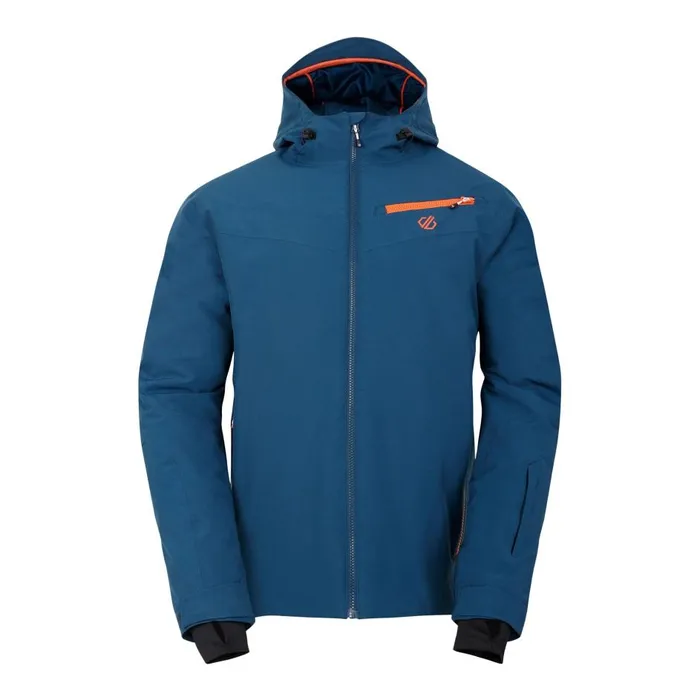 Eagle II Ski Jacket Moonlight Denim Orange Men Dare 2b Ski Jackets