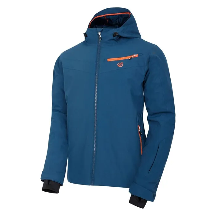 Eagle II Ski Jacket Moonlight Denim Orange Men Dare 2b Ski Jackets