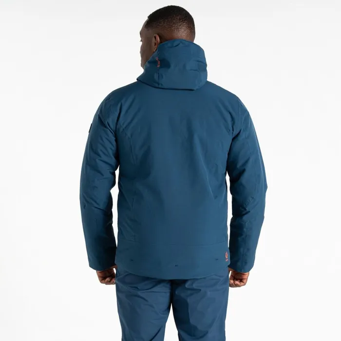 Eagle II Ski Jacket Moonlight Denim Orange Men Dare 2b Ski Jackets