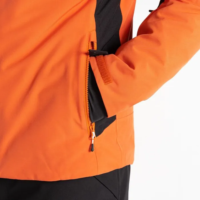Eagle II Ski Jacket Orange Rust Black Men Dare 2b Ski Jackets